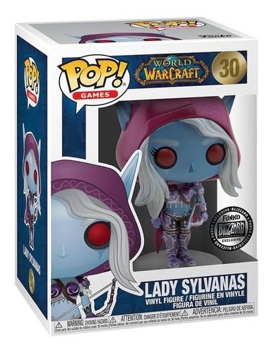 Funko Pop! Wow Blizzard Exclusive 30th Anniversary Sylvanas