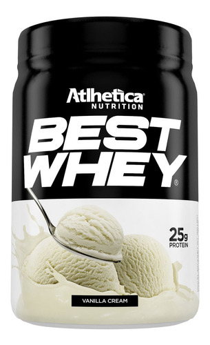 Atlhetica Nutrition - Best Whey Protein Vanilla Cream 450g