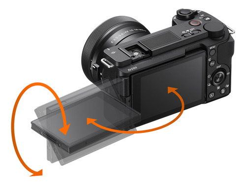 Camera Sony Zve-10 Ii Com Lente 16-50mm F3.5-5.6 Oss Ii 27 M