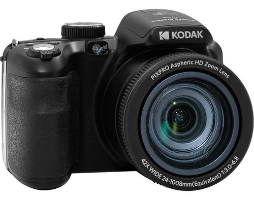 Kodak Pixpro Az425 - Paquete De Cámara Digital Con Tarjeta D Color Negro