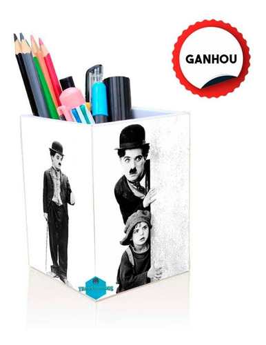Imagem 2 de 2 de Porta Controle Chaplin + Brinde Porta Treco Gratis