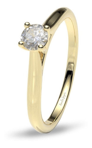 Anillo De Compromiso Artemisa Amelie Joyas Diamante Natural