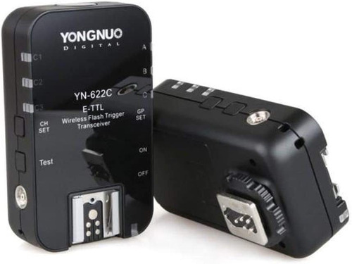 Disparador Yongnuo Flash Ettl Inalámbrico Yn622c Doble