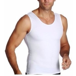 Regata Tank Compressão Fit - Cinta Modeladora Masculina Slim