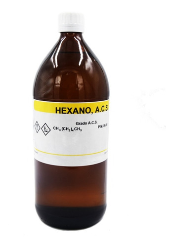 Hexano Grado Acs 1 Litro. Appcrom