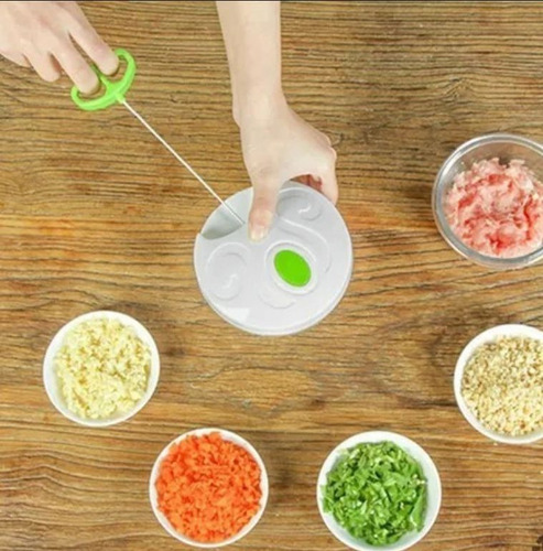 Cortador Para Verdura Manual Food Chopper Picador Salsa Verde
