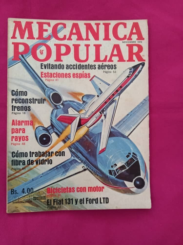 Revista : Mecanica Popular  1976 Noviembre  Vol 29 N/ 11