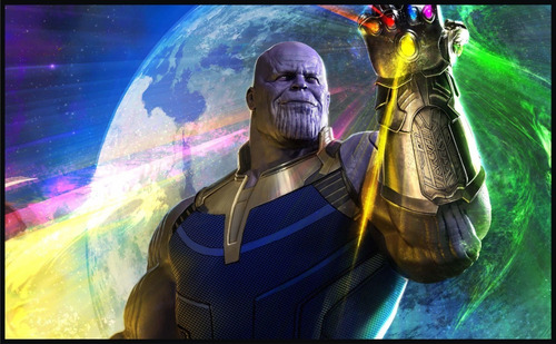 Banners Infantiles, Cumpleaños, Thanos