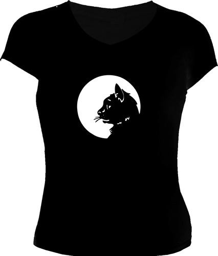 Blusa Gato Dama Rock Metal Tv Camiseta Urbanoz