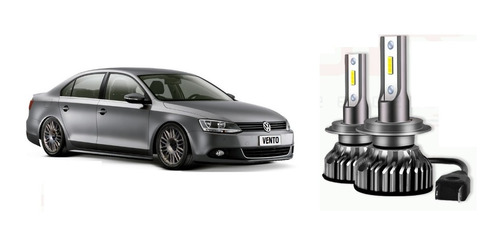 Lampara Cree Led Volkswagen Vento Alta Canbus 72.000 Lumenes