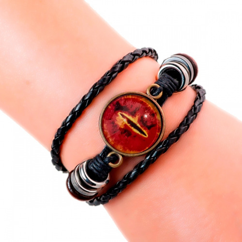 Pulsera Ojo Del Señor De Los Anillos Cristal Tureloj