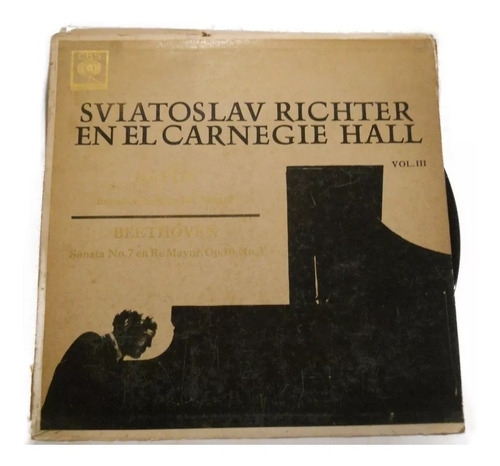 Vinilo Sviatoslav En Carnegie Hall Richter Beethoven Haydn 