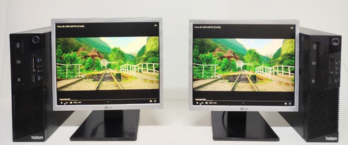 2 Kits Computador Lenovo I3 Ddr3+ Monitor 17+mouse+teclado (Usado)