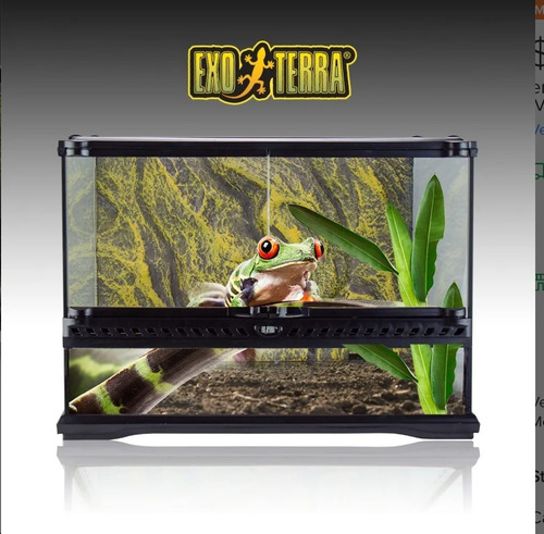 Imagen 4 de 6 de Terrario Grande Vidrio Reptiles Habitat Natural Exo Terra
