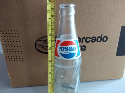 Antigua Mini Botella Pepsi Cola Vintage De Colección Origina (Usado)