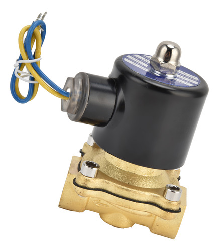 Válvula Solenoide Normalmente Cerrada 2w16015 G1/2 En Latón