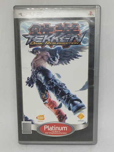 Tekken Dark Resurrection Psp Com Manual Midia Fisica (Usado)