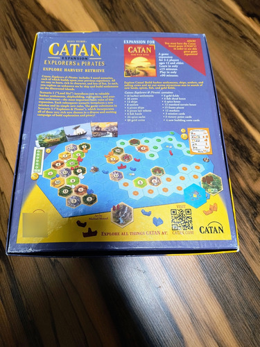 El Catan: Explorers & Pirates Expansión Ingles Usado
