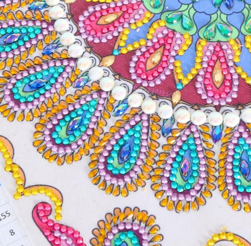 Pintura Com Diamantes - Diy 5d Strass - Rapunzel - 30x40 Cm