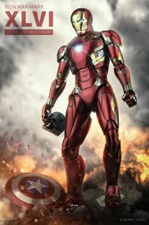 Hot Toys, Iron Man Civil War, Mark Xlvi,46