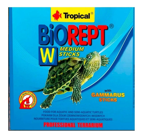 Alimento Tortugas Biorept  300g Granel Tropical