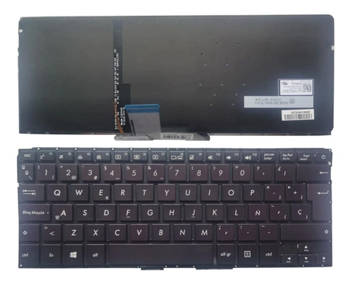 Teclado Laptop Asus Zenbook Ux310 Ux310ua Ux410 Series