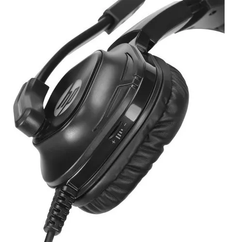 Auriculares Gamer Hp Dhe-8003 Oficina Con Luces Y Microfono