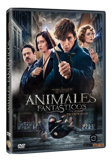 Animales Fantasticos Y Donde Encontrarlos Pelicula Dvd Mercado Libre