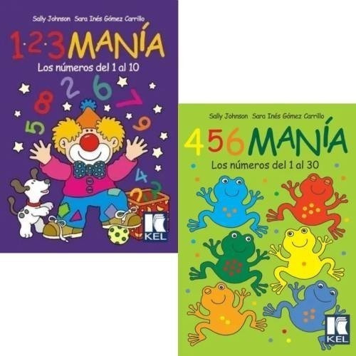 Pack 1 2 3 Manía + 4 5 6 Manía - Kel Ediciones (2 Libros)