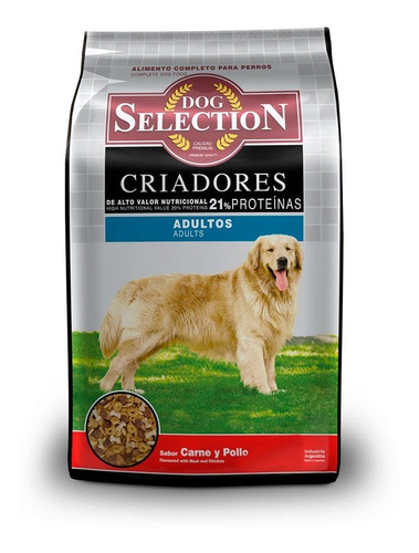 Dog Selection Criadores Carne Y Pollo X 21 Kg