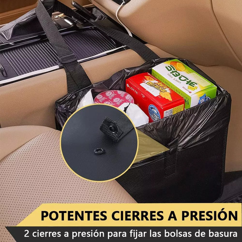 Mini Bote De Basura Para Auto, Cubo De Basura Para Coche,