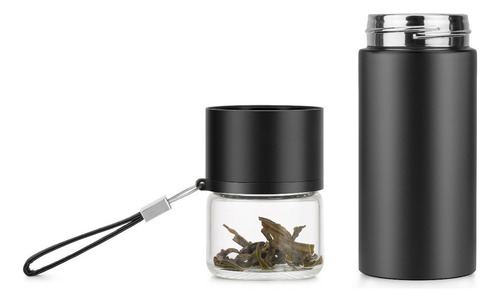 Samadoyo Termo Infusor Vidrio Y Acero Inoxidable 300ml