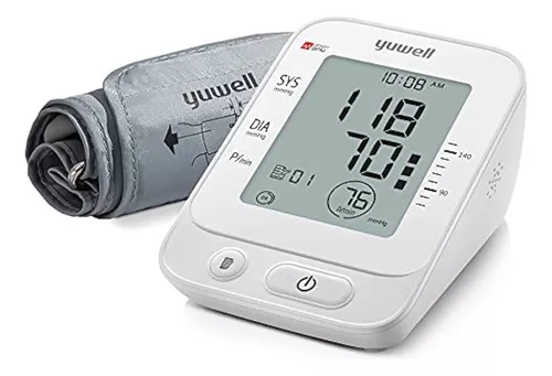 Monitor de presión arterial superior del brazo - Medidor de presión  arterial en el hogar - Monitor inteligente de presión arterial por voz -  Modelo de