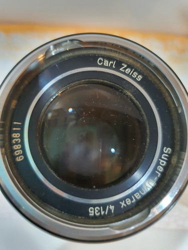 Antiguo Lente Carl Zeiss Super Dynarex 135 Mm /4-231 (Usado)