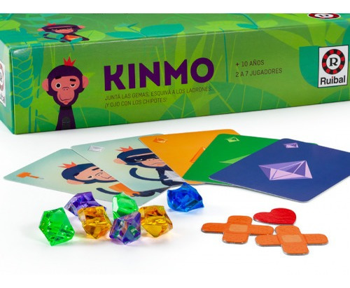 Kinmo Juego Cartas Ingenio Estrategia Ruibal-del Tomate