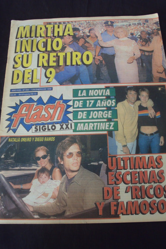 Revista Flash # 920 (7/1/96) Tapa Mirtha Legrand