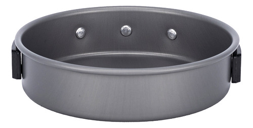 Set 2 En 1 Olla Sartén Gadnic Marmita Aluminio Mochilero