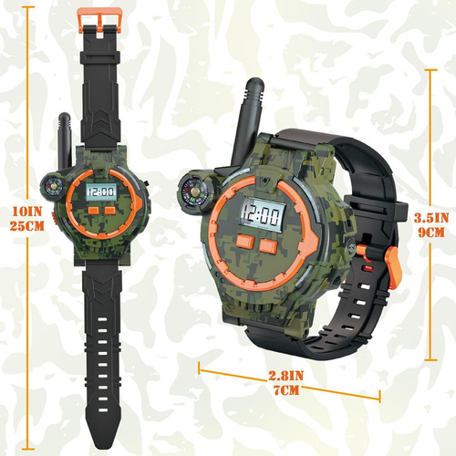 ..radios Walkie Talkies Niños Reloj De Pulsera Color 2 Pieza