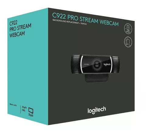 Camara Web Webcam Logitech C922 Pro 1080p Hd 60fps Pc Stream