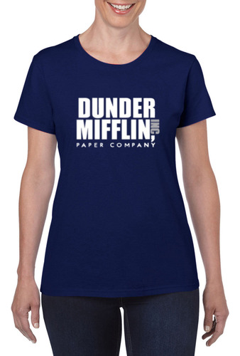 The Office Série Dunder Mifflin Paper Camiseta Babylook