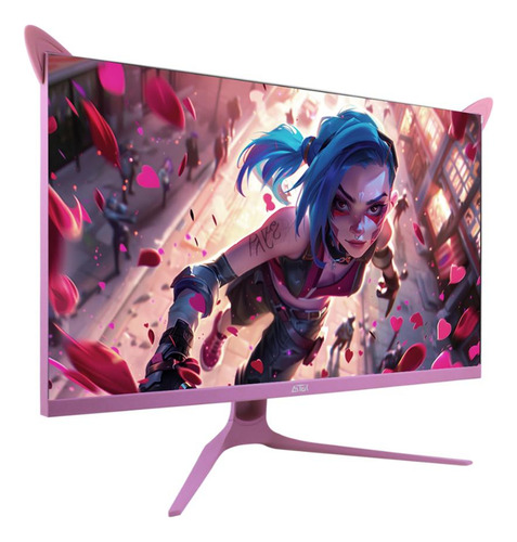 Monitor 27 Polegadas 100hz 1ms Rosa Gamer 1920x1080 Hdmi