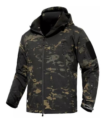  Chaqueta Softshell Tactica Militar Termica Caza Outdoor 