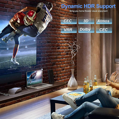 Computador Compatível Com 8k, Compatível Com Ultra Hd De 48