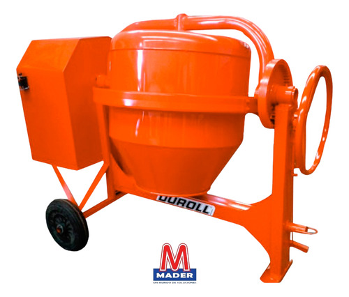 Hormigonera De Volteo 400 Lts Duroll Monofásica 220v