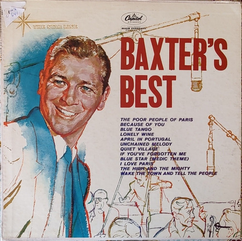 Vinilo Lp De  Baxters  Best  Lo Mejor De Baxter (xx641