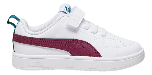 Tenis Puma Casual Rickie Alternative Closure Niño Blanco