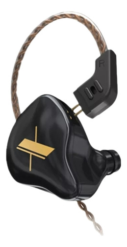 Auriculares in-ear KZ EDX without mic negro