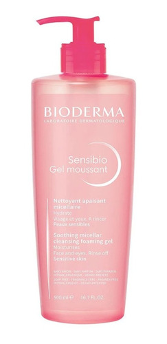 Bioderma Sensibio Gel Limpiador Piel Sensible 500ml