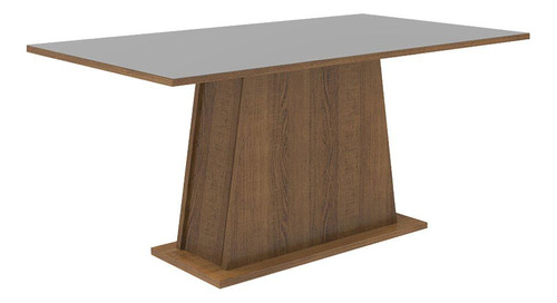 Mesa De Comedor Madesa Rectangular Tablero Madera 5364 M/g