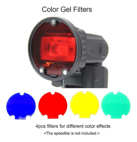 Kit De Accesorios Modificadores De Luz De Flash Speedlite Co